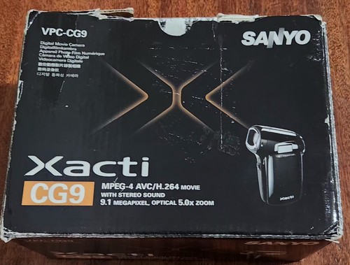 Sanyo xacti fotocamera - sanyo,