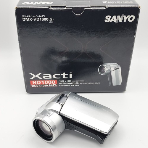 Videocamera sanyo xacti - videocamera,