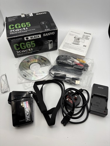 Sanyo cg65 xacti videocamera - xacti,