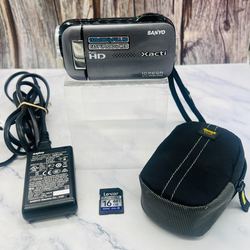 Videocamera sanyo xacti - videocamera,