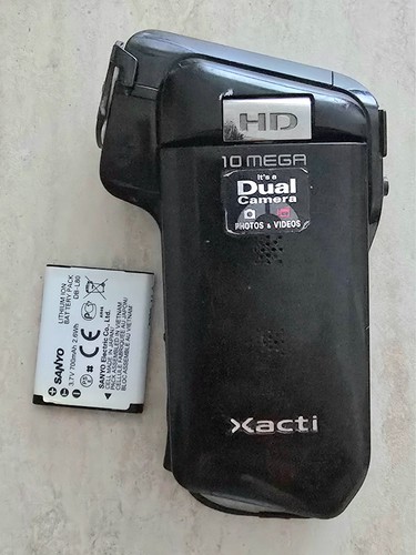 Videocamera sanyo xacti - videocamera,